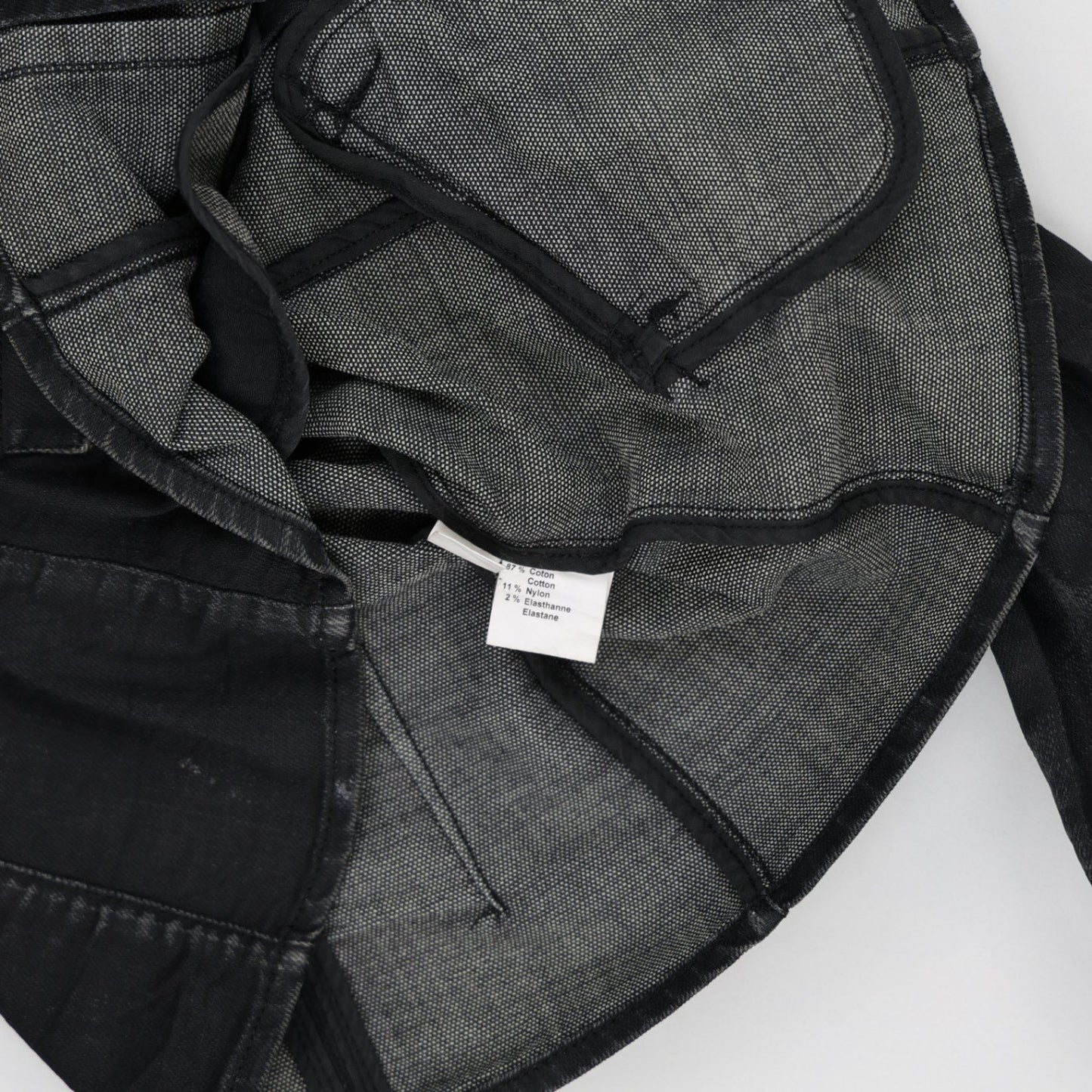 So & Co Womens Black Tailored Blazer Jacket Size Small 81% Cotton 15% Nylon 2% Elastane