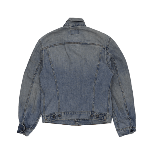 Levi's Vintage Light Blue Denim Trucker Jacket Model 70500 Men's Size L Cotton