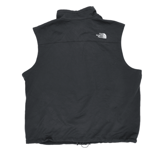 The North Face Black Fleece Gilet Vest XXL Polyester High Neck