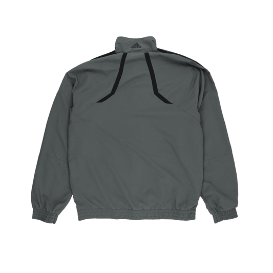 adidas Climalite Grey Track Jacket Large Polyester Mens
