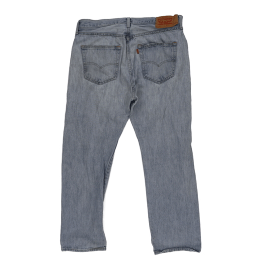 Levi's 501 Light Blue Vintage Straight Leg Jeans W32 L30 Cotton