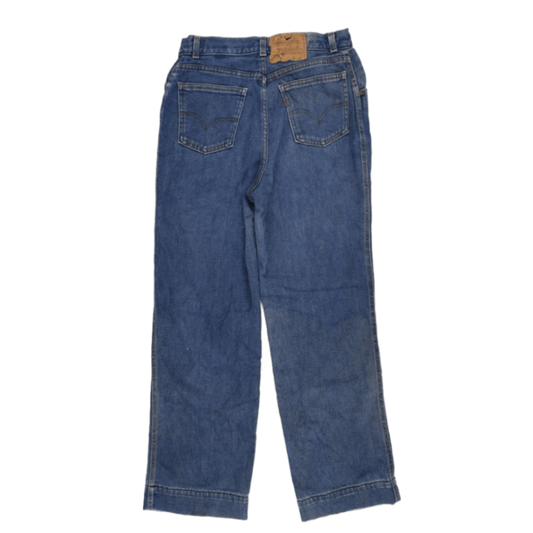 Levi's Vintage Blue Denim Straight Leg Jeans W32 L30 100% Cotton