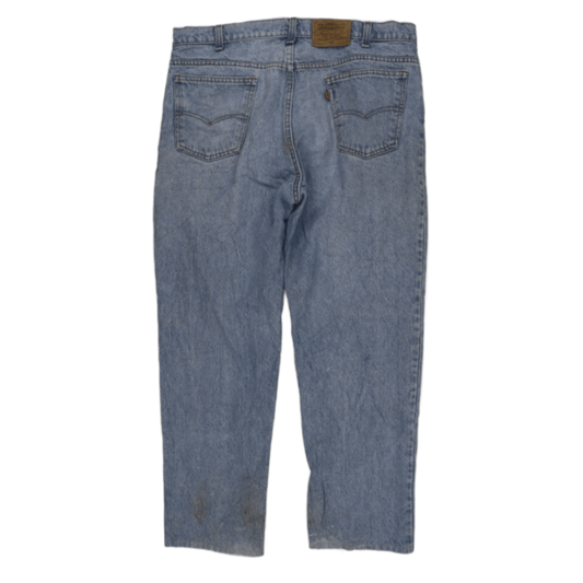 Levi's 540 Relaxed Fit Jeans Light Blue W38 L31 100% Cotton Vintage