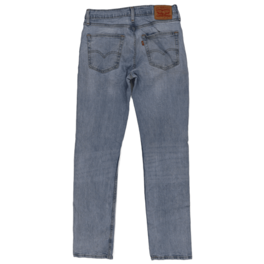 Levi's 514 Light Blue Straight Jeans W32 L34 Cotton for Men