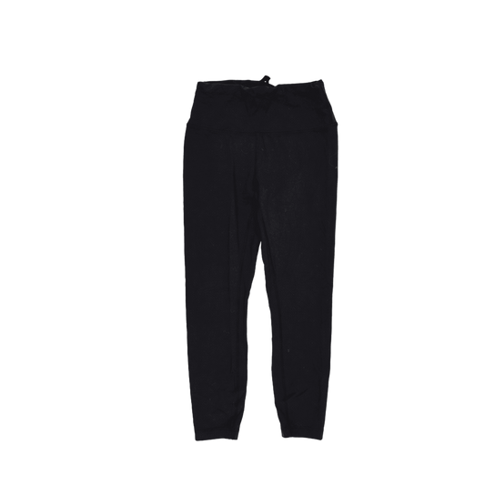 Lululemon High Rise Sculpted Black Leggings Women's Size Small 68cm Inseam Nylon Blend Activewear