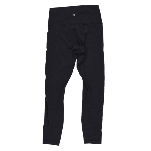 Lululemon High-Rise Black Leggings Women Size 6 Nylon Lycra Elastane