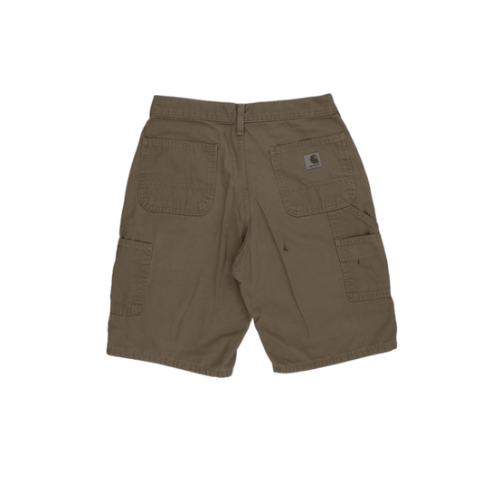 Carhartt Brown Utility Shorts 30W 100 Percent Cotton Men's Size 30