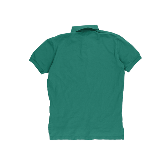 Ralph Lauren Green Cotton Polo Shirt Men Size Medium Casual