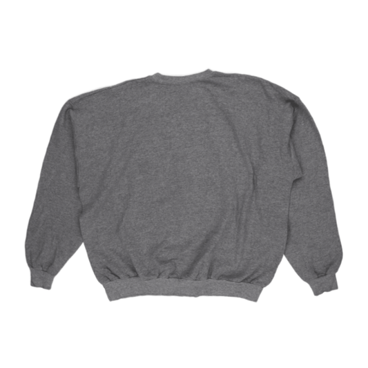 Hanes Vintage Grey Pullover Sweatshirt Crew Neck Large Cotton Polyester Blend WSU Rose Bowl 2003