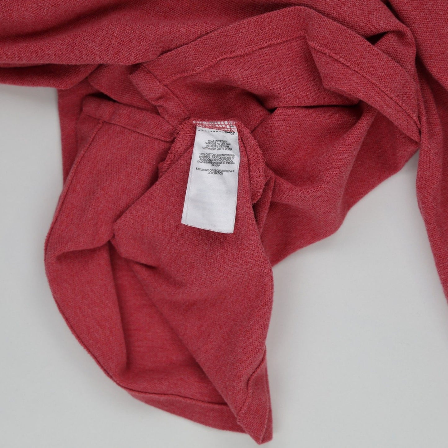 Ralph Lauren Men's Red Long Sleeve Polo Shirt Size L 100 Percent Cotton