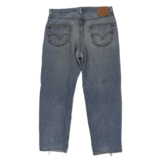 Levi's 550 Relaxed Fit Men's Vintage Jeans Blue W36 L32 100% Cotton