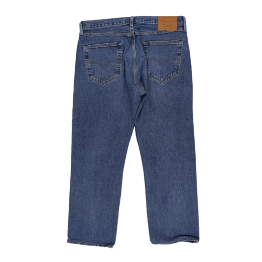 Levi's 501 '93 Straight Fit Blue Denim Jeans W34 L34 100% Cotton Vintage