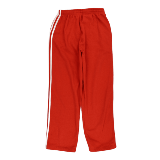 adidas Vintage Red Track Pants Men's Medium Cotton Blend Joggers