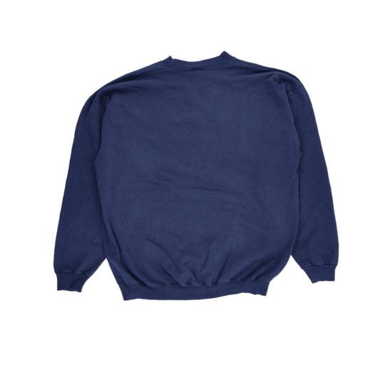 Disney Store Vintage Tigger Navy Pullover Sweatshirt Unisex Large Cotton Blend Crew Neck