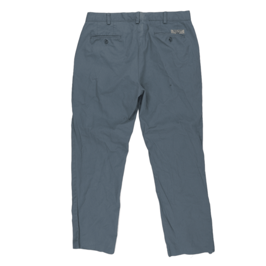 Ralph Lauren Polo Classic Chino Trousers Blue 34 34 Cotton