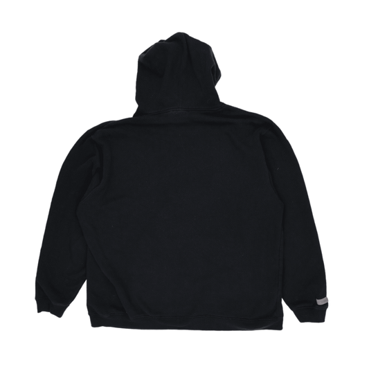 Le Coq Sportif Vintage Black Pullover Hoodie Men Large Cotton Blend