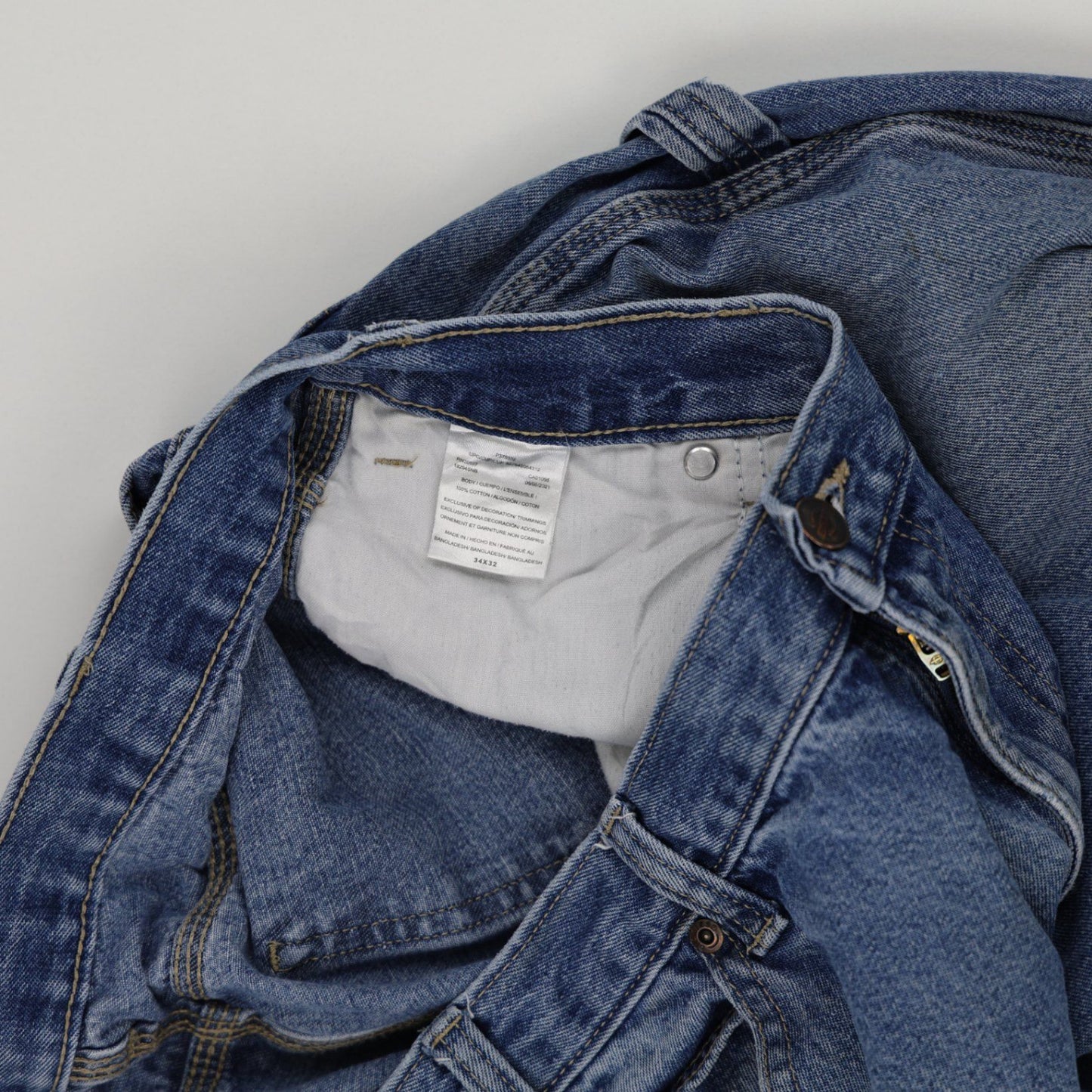 Dickies Vintage Carpenter Jeans Blue W35 L32 Cotton Denim