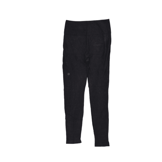 Lululemon High-Waisted Black Leggings Women's Size Small 28 Inseam Stretch Fabric Athleisure