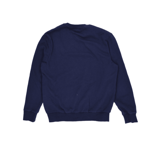 True Religion Navy Blue Classic Crew Sweatshirt Men's Medium Cotton Blend Pullover