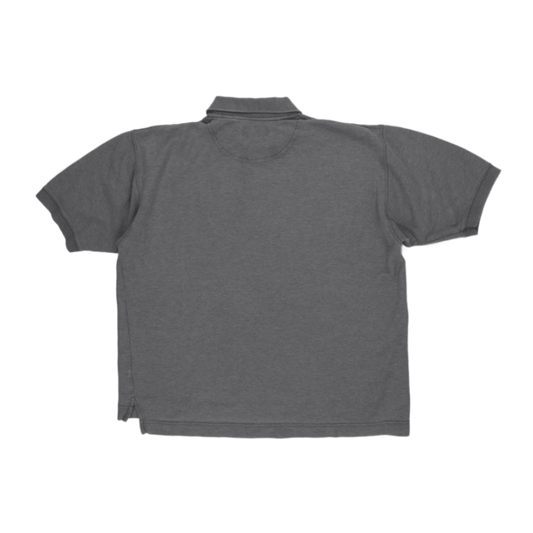Timberland Vintage Grey Cotton Polo Shirt XL Casual Collared