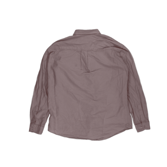 Burberry Pink Cotton Button Down Shirt Men Medium
