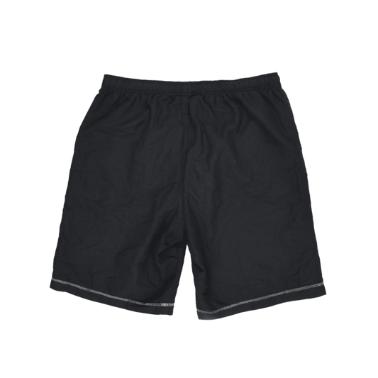 Lotto Black Sports Shorts for Men Size L 21 Inseam Polyester