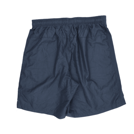 Champion Navy Blue Athletic Shorts Large 19 Inseam Nylon Mens