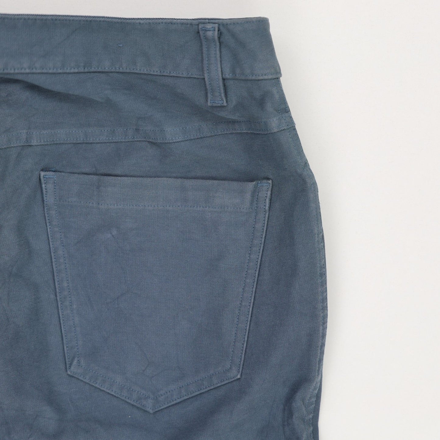 Lululemon ABC Pant Classic Fit Blue 32 Casual Stretch Trousers Cotton Blend