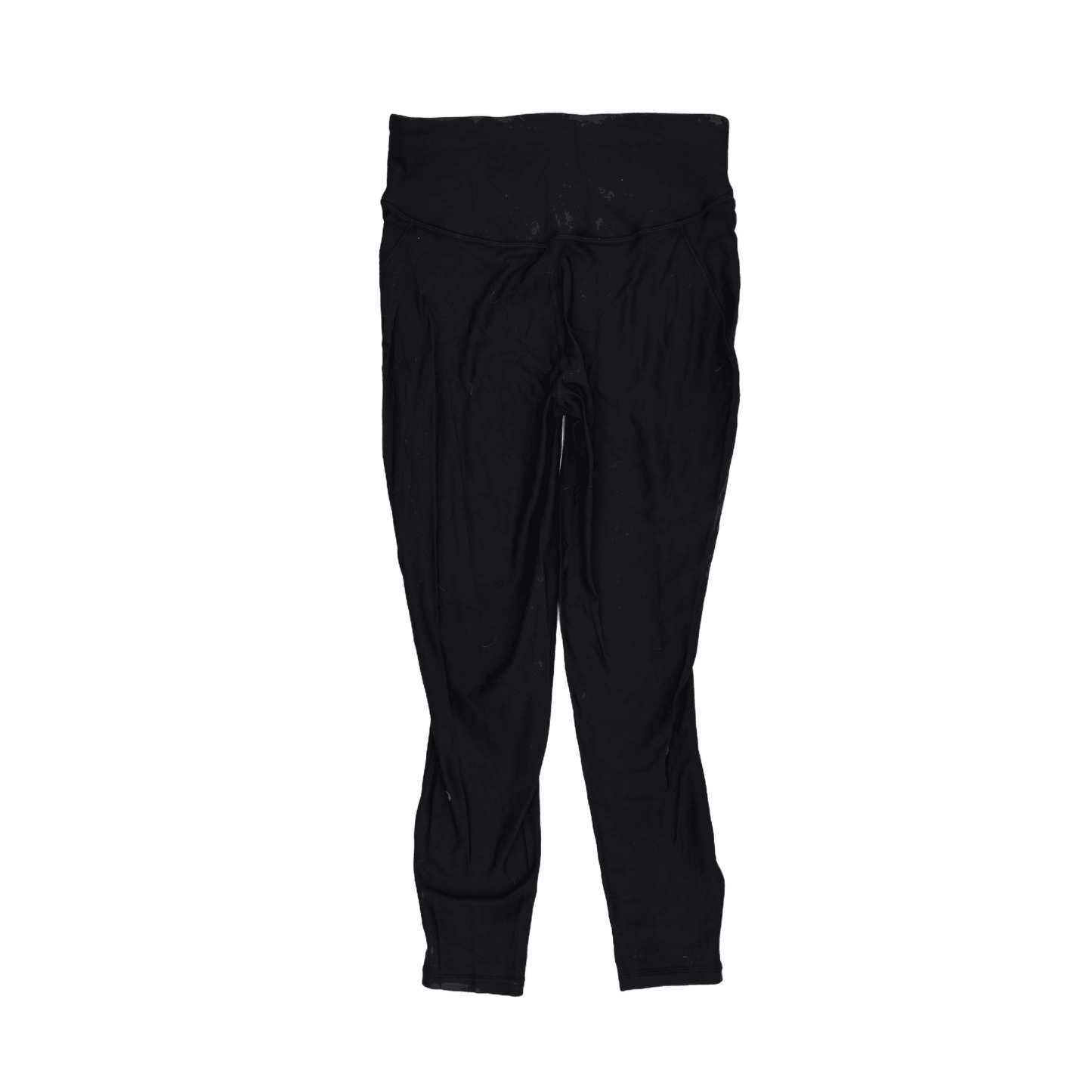 Lululemon High Rise Black Yoga Athletic Leggings Medium Stretch Fabric