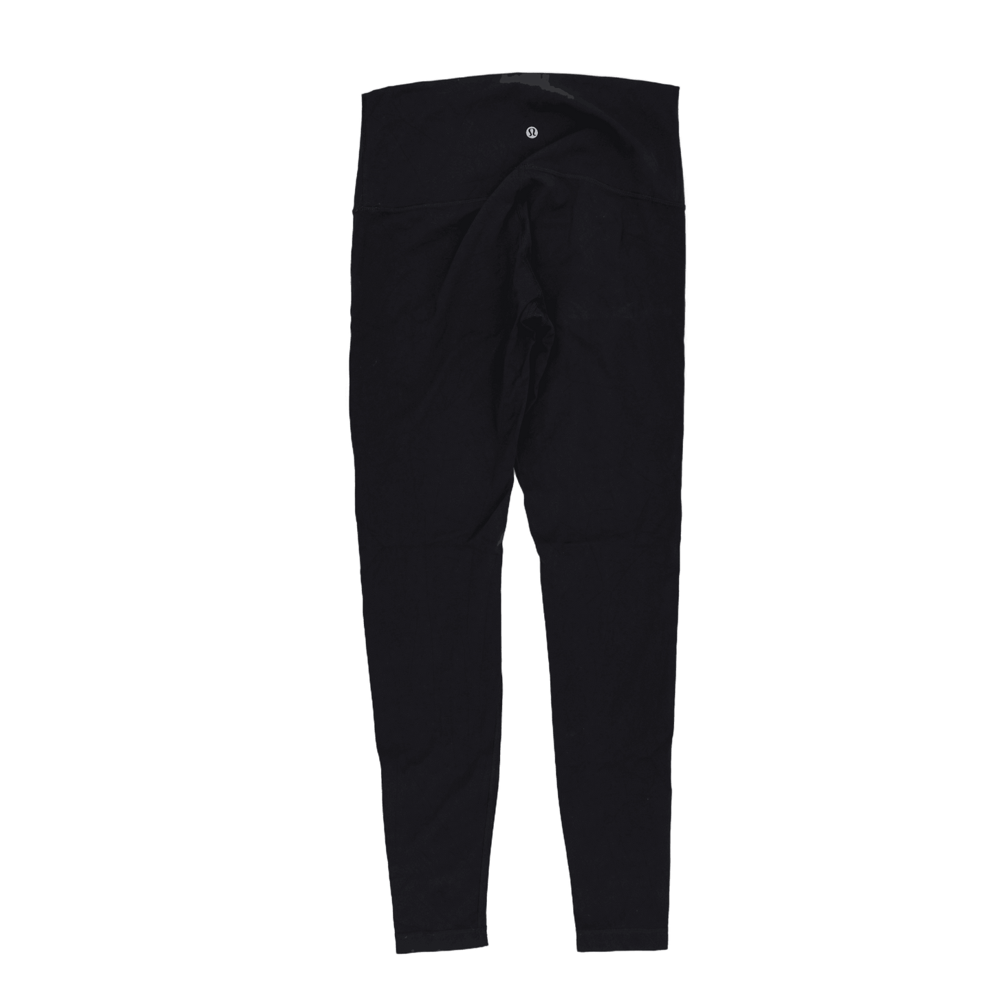 Lululemon Black High Waisted Leggings Size 6 28 Inch Inseam Stretch Fabric Womens