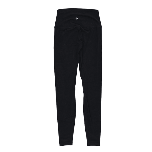 Lululemon High Waisted Black Full Length Leggings Women Size Small Stretch Blend