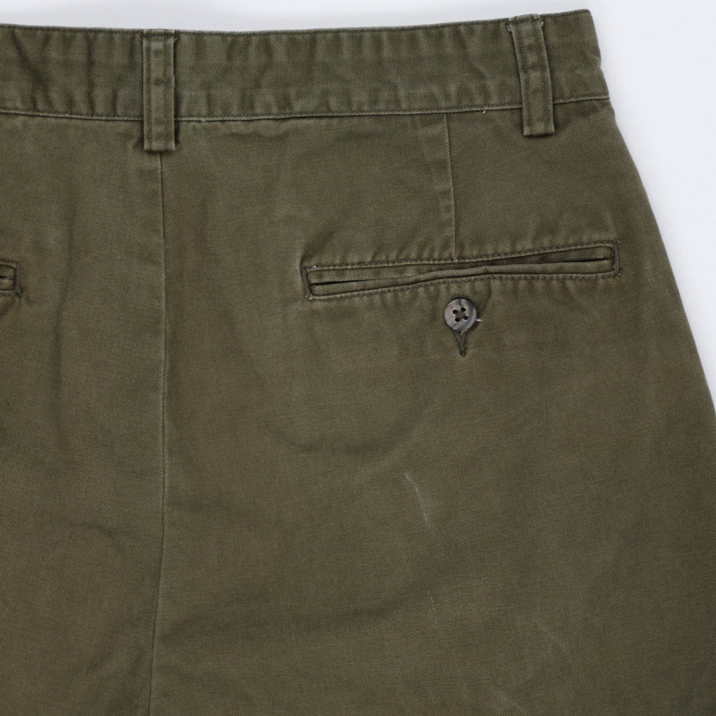Polo Ralph Lauren Olive Green Chino Trousers 36W 100 Cotton