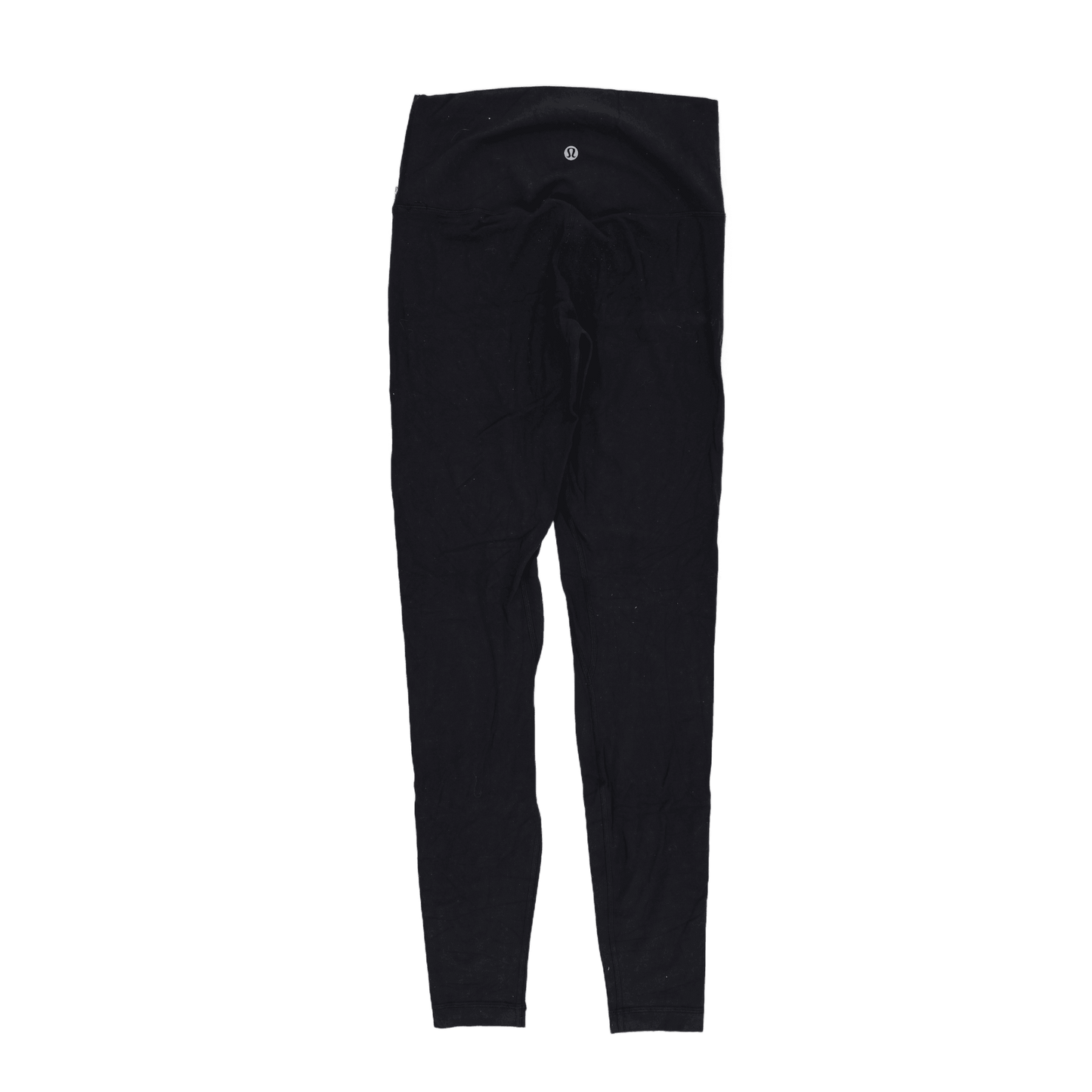 Lululemon High-Waisted Black Leggings Women's Activewear Size S Stretch Fabric 69 cm Inseam 64 cm Waist