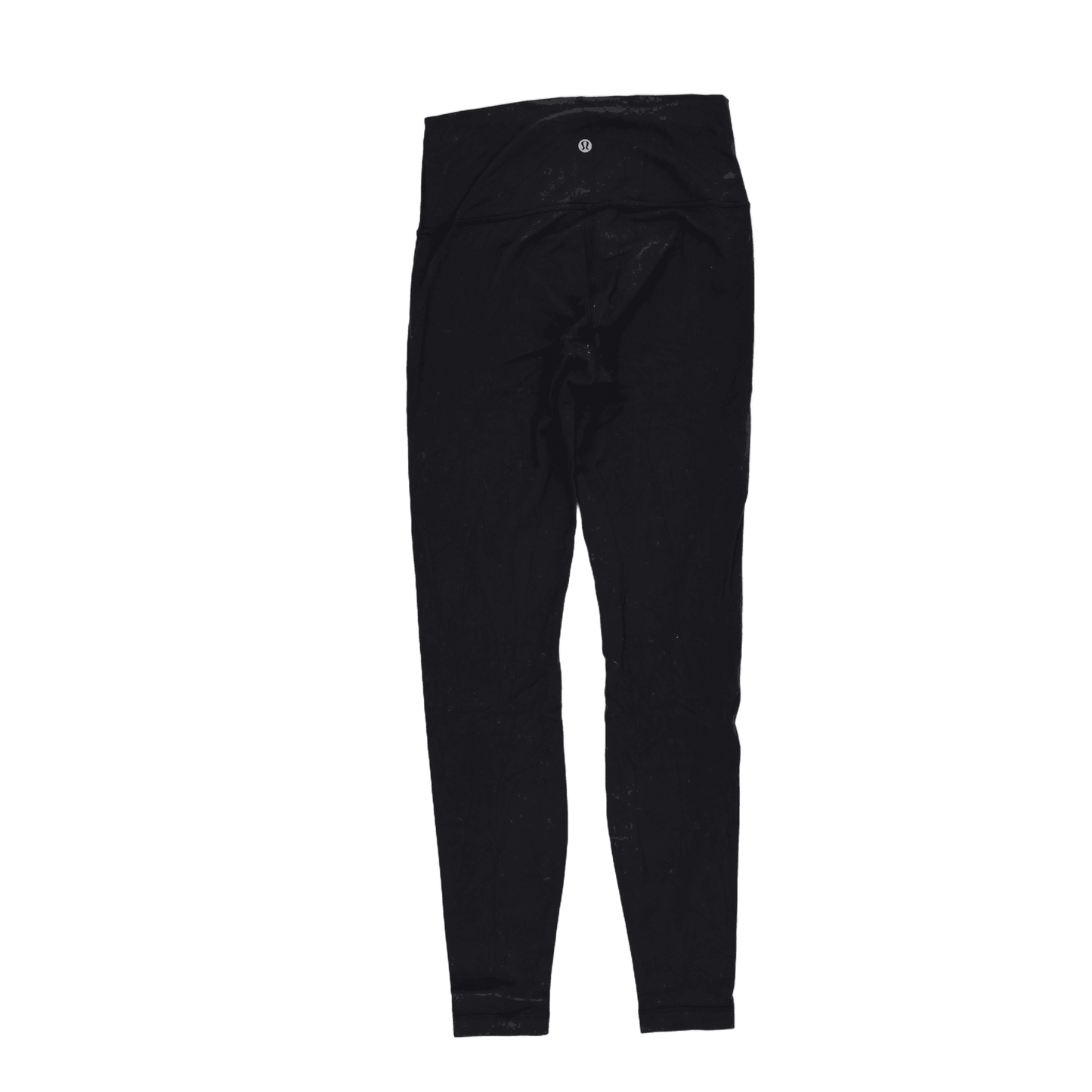 Lululemon High-Rise Black Leggings Size 8 Stretch Fabric Womens Activewear