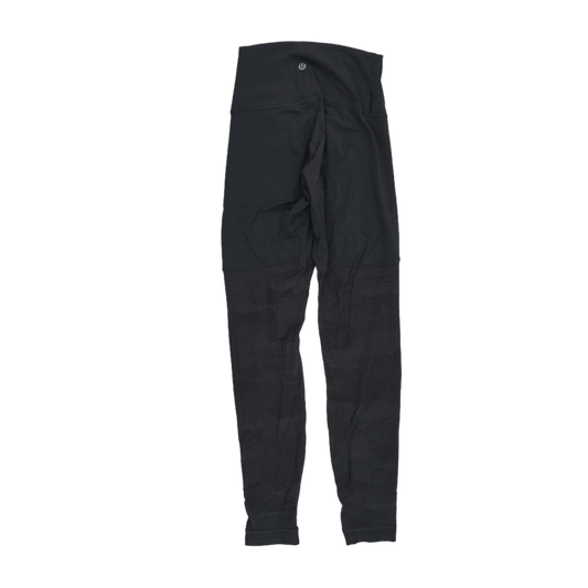 Lululemon Black High-Rise Sculpt Yoga Leggings Size 8 27 Inch Inseam 82% Nylon 18% Lycra Women's Activewear