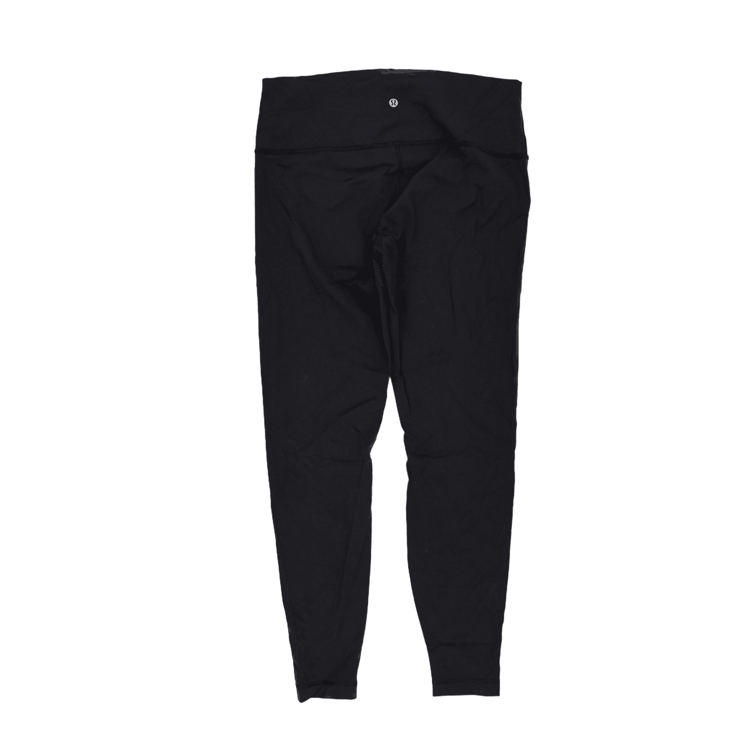 Lululemon Black High Rise Leggings Women's Activewear Size M Polyester Blend 68 cm Inseam