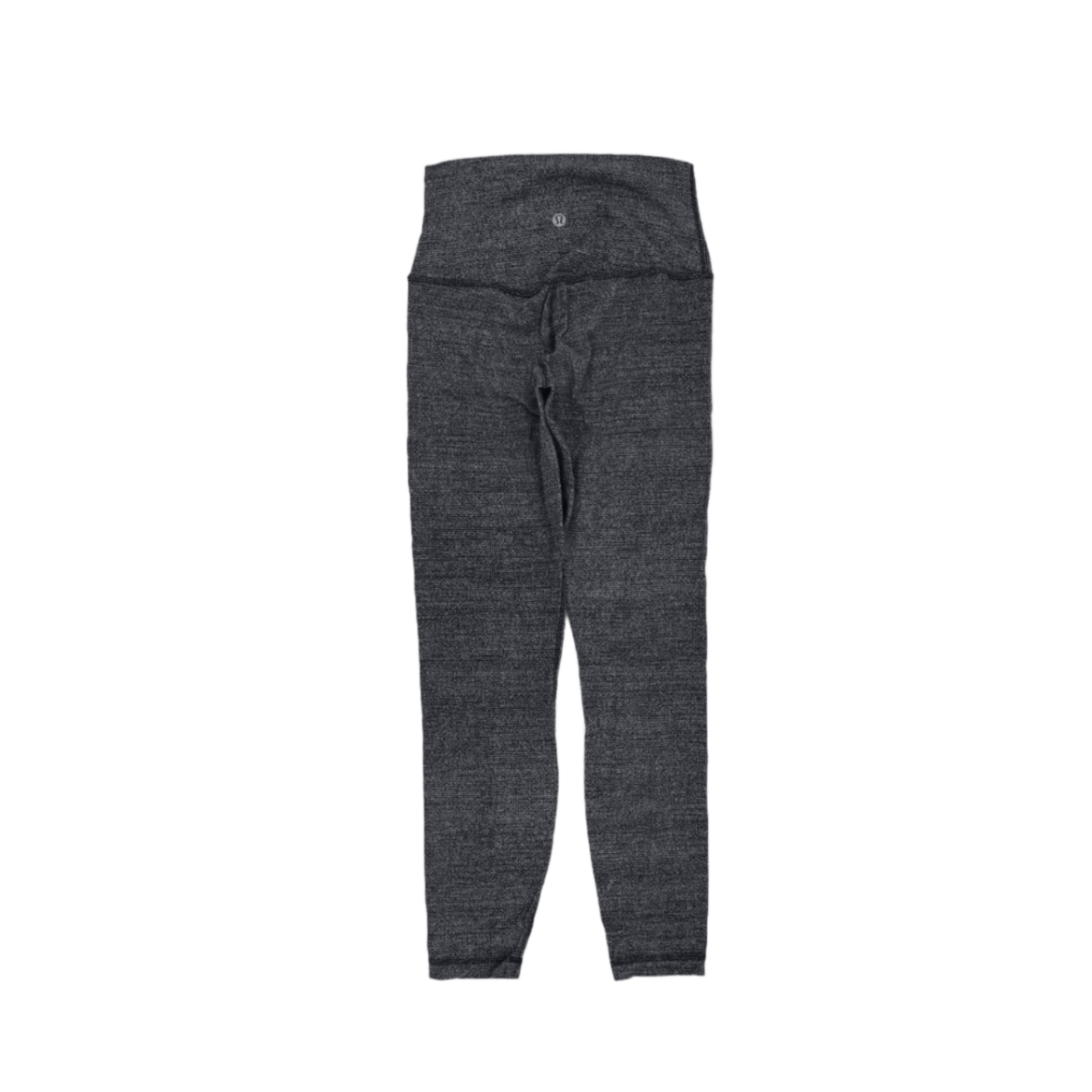 Lululemon High Waist Dark Grey Seamless Leggings Women's Size Small Polyester Blend