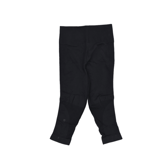 Lululemon Black High-Rise Leggings Size 10 26 Inch Inseam Nylon Elastane