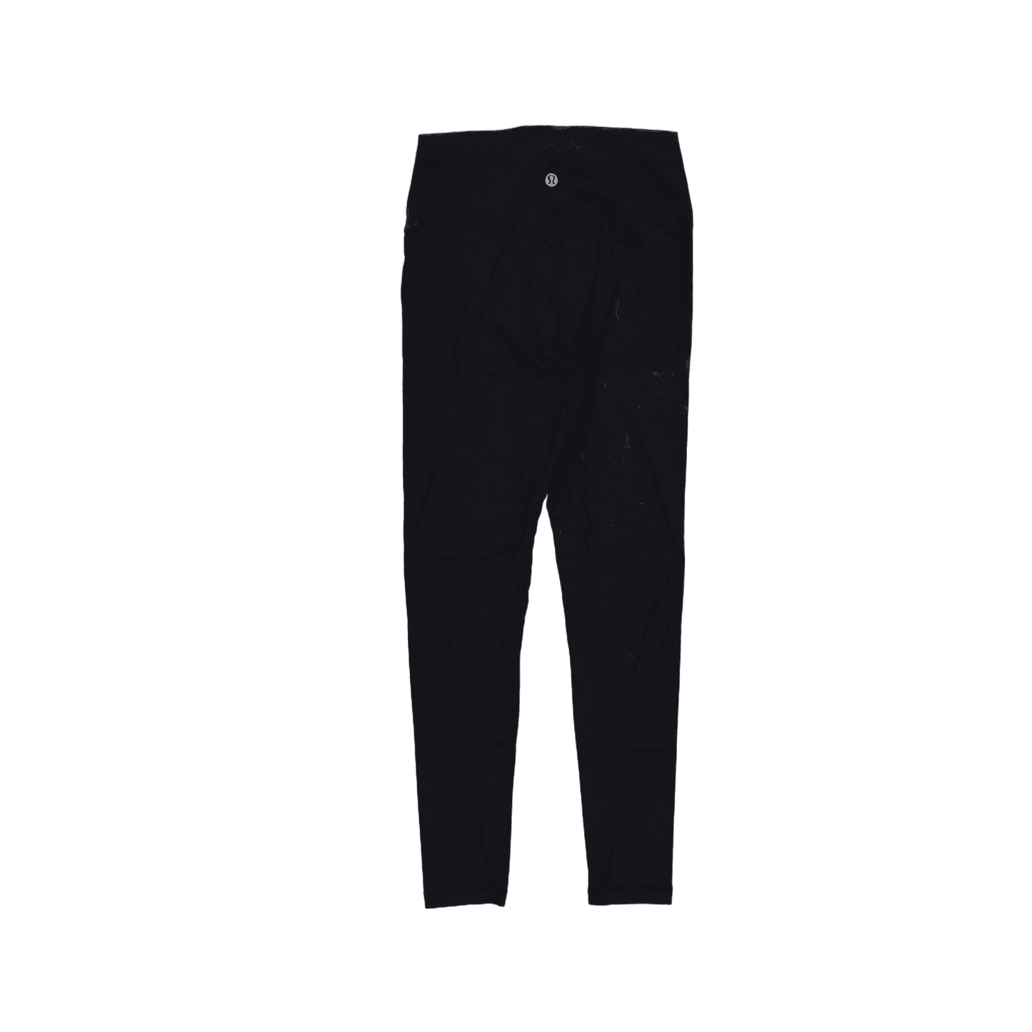 Lululemon High-Rise Black Full-Length Leggings Size 8 Medium Stretch Polyester Blend