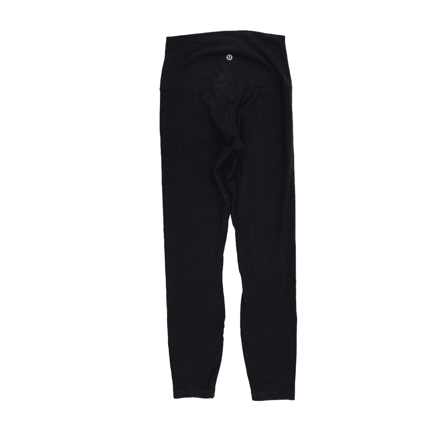 Lululemon High Rise Black Leggings Women's Size 6 Stretch Fabric 28 Inch Inseam