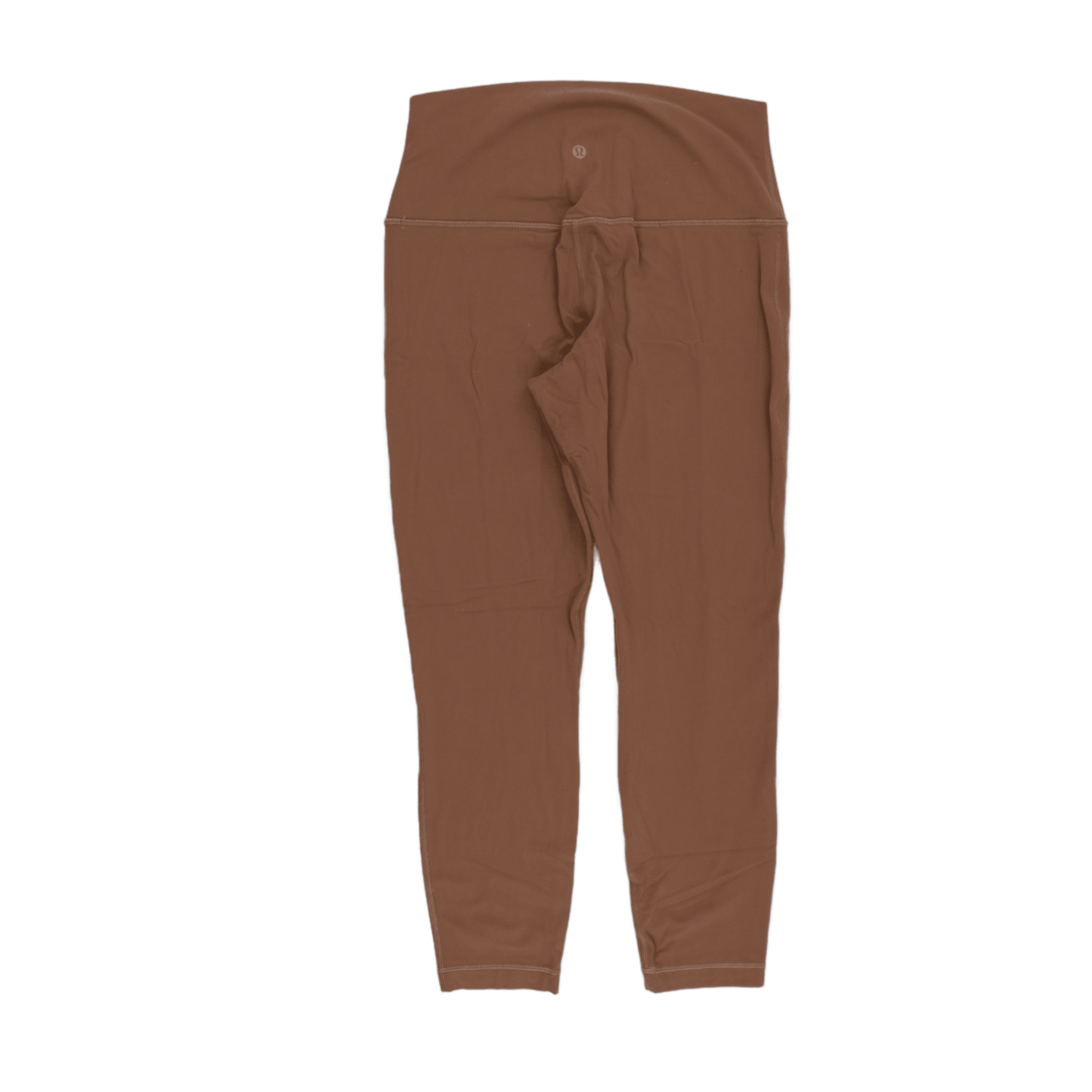 Lululemon High Rise Brown Leggings Women's Size Small Nylon Elastane Blend Activewear
