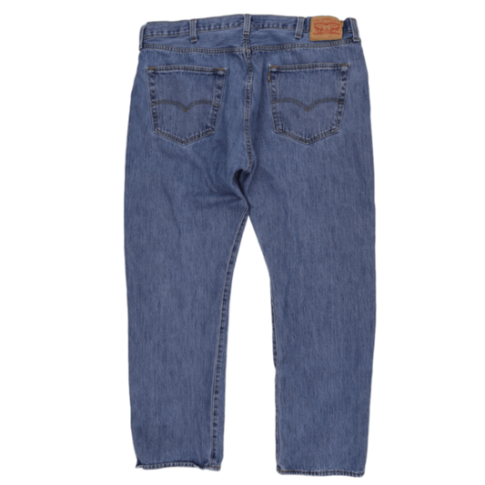 Levi's 501 Original Straight Leg Blue Denim Jeans W34 L34 100% Cotton Vintage