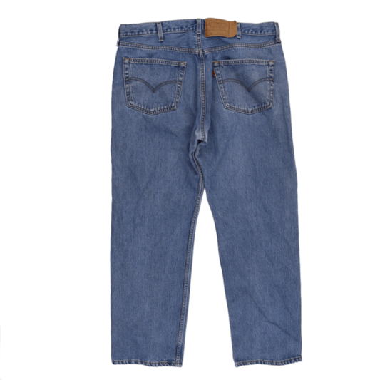 Levi's 501 Vintage Blue Denim Jeans W40 L30 Cotton Straight Leg