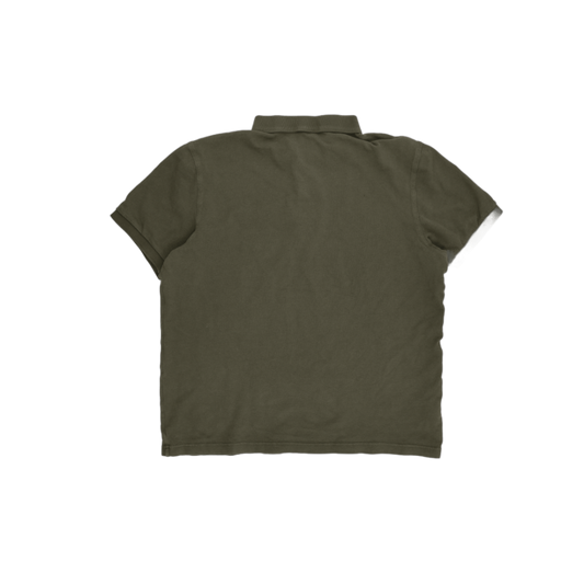Fred Perry Classic Olive Green Cotton Polo Shirt Size XL