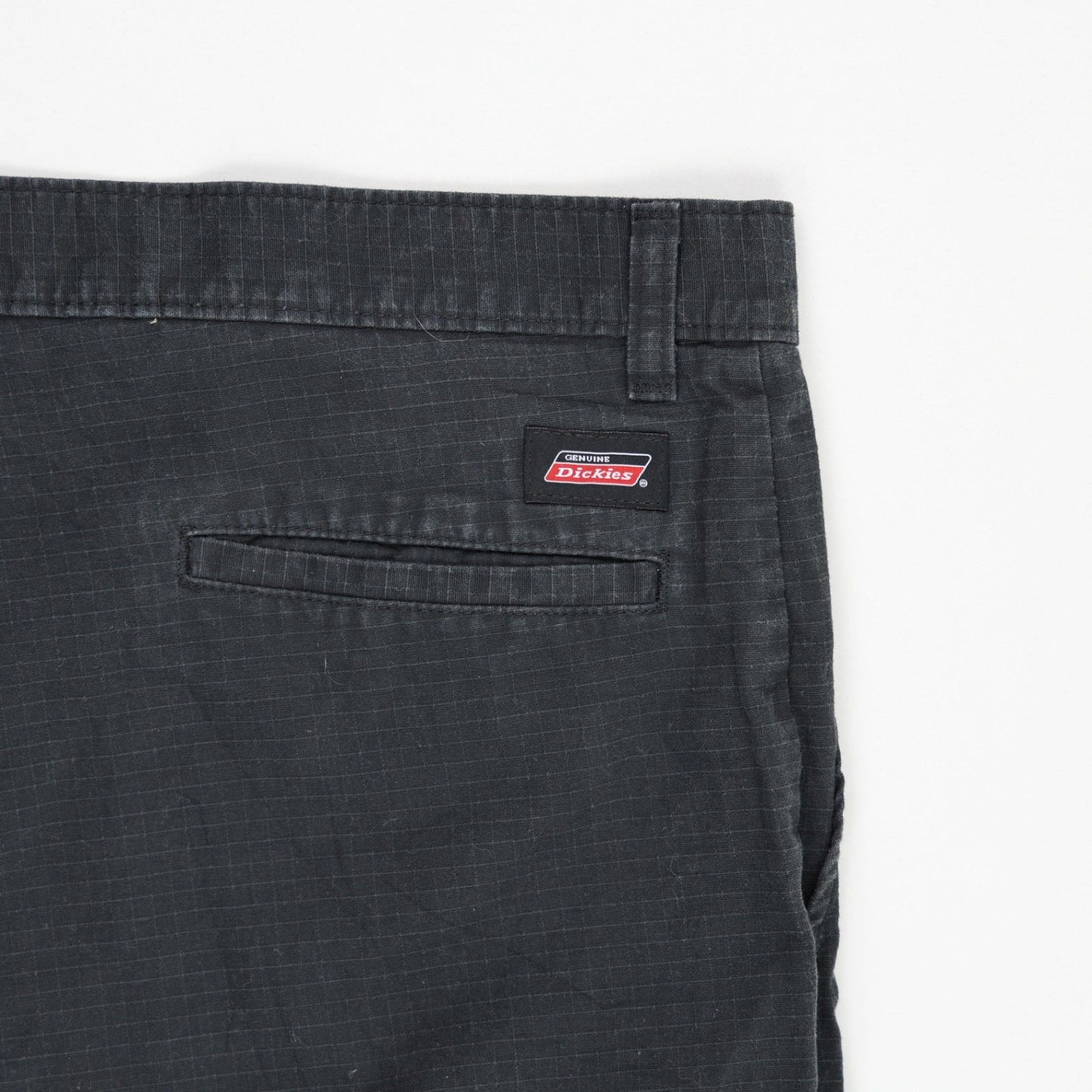 Dickies Black Workwear Shorts 36 Inch Waist 12 Inch Inseam 100 Percent Cotton Mens Clothing