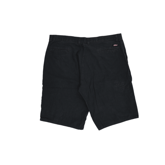 Dickies Black Workwear Shorts 36 Inch Waist 12 Inch Inseam 100 Percent Cotton Mens Clothing