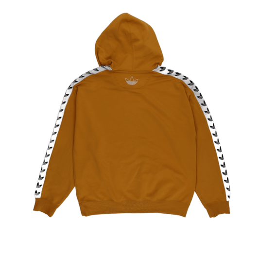 adidas Gold Mustard Hoodie Large Cotton Streetwear Hooded Sweatshirt