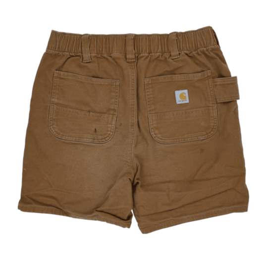 Carhartt Brown Utility Shorts Women's Size 4W 28in Inseam Cotton Vintage