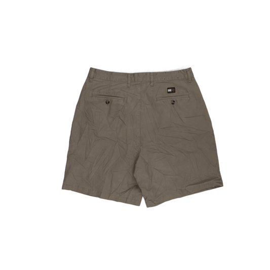 Tommy Hilfiger Men's Beige Chino Shorts Size 36 Cotton Vintage