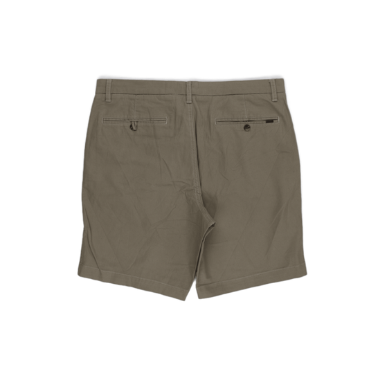 Chaps Khaki Shorts Size 36 Cotton Blend Classic Style 22 cm Inseam